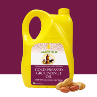 Wood Cold Pressed Groundnut Oil