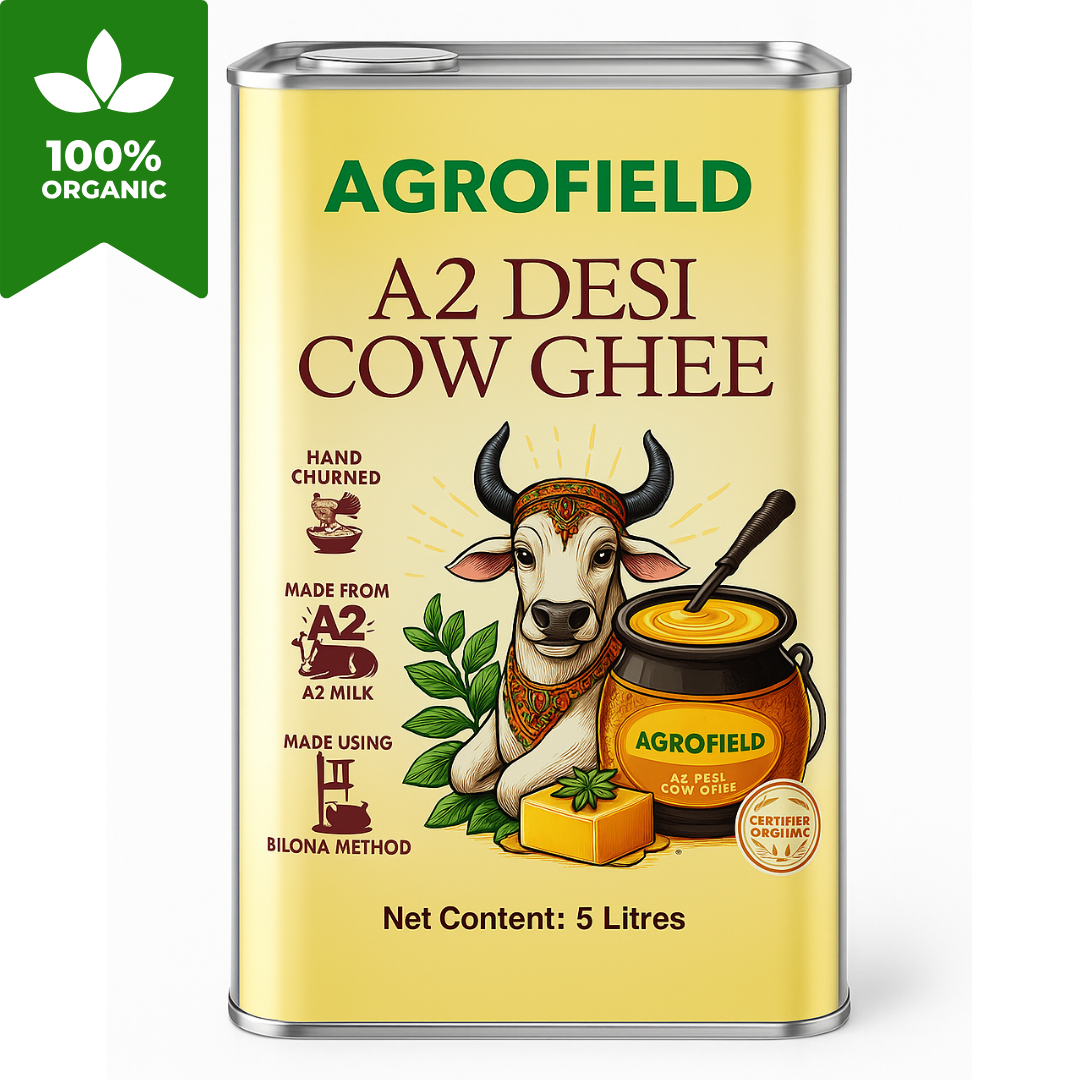 Certified Organic A2 Desi Cow Ghee