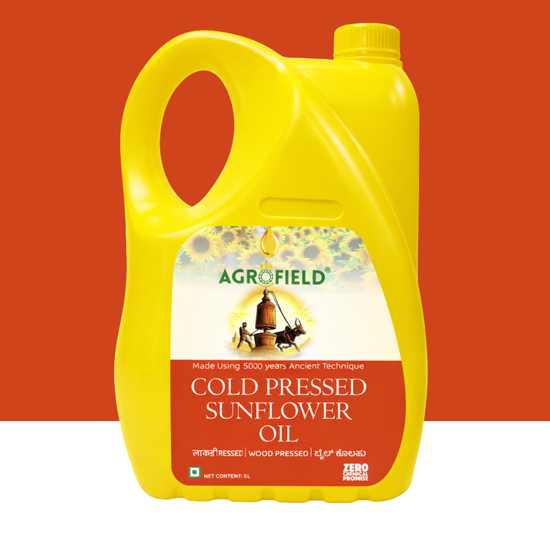 Wood Cold Pressed Sunflower Oil