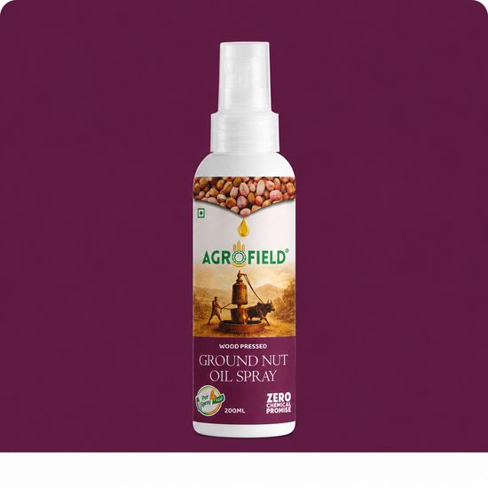Wood Pressed Groundnut Oil