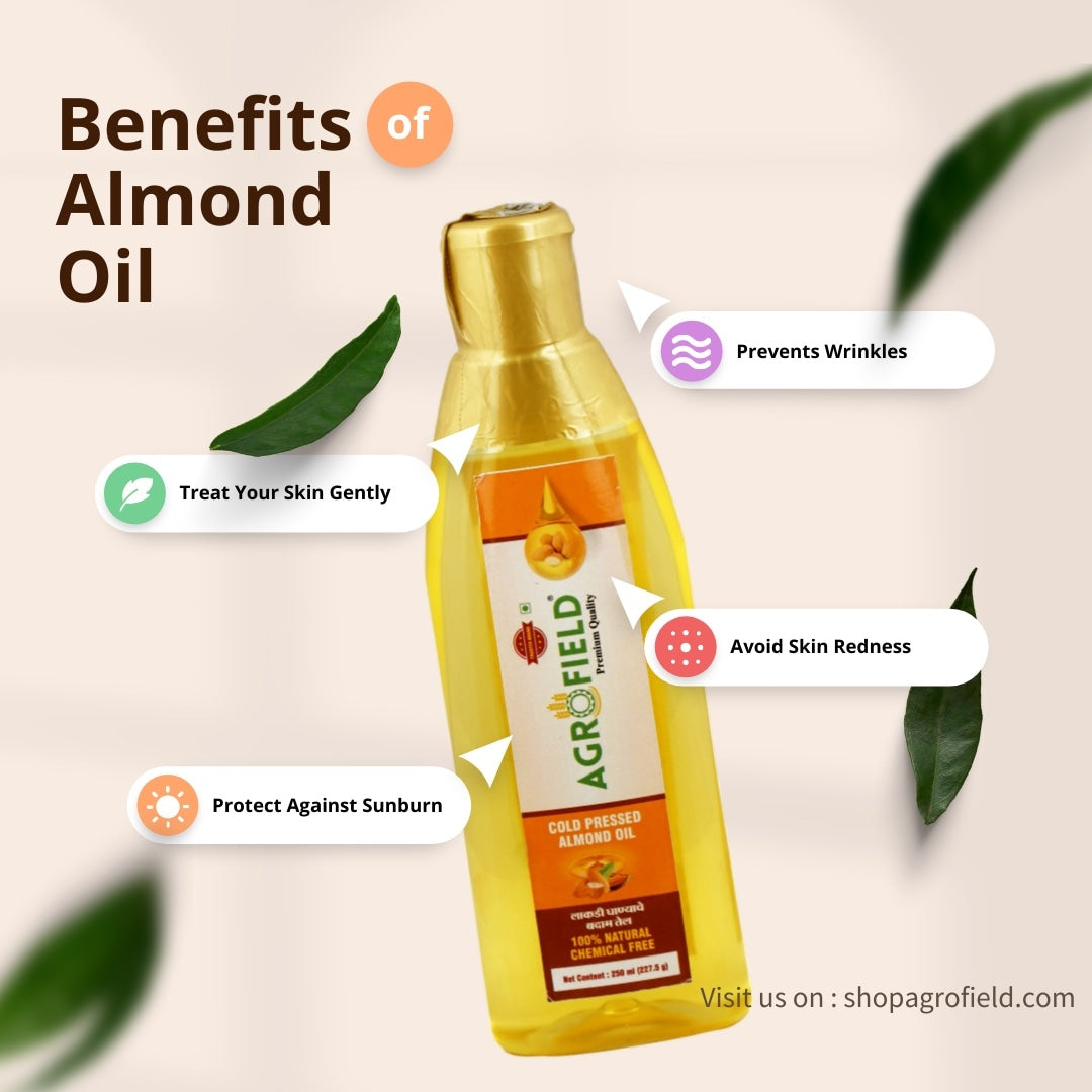 Wood Cold Pressed Almond Oil