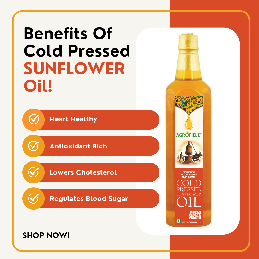 Wood Cold Pressed Sunflower Oil