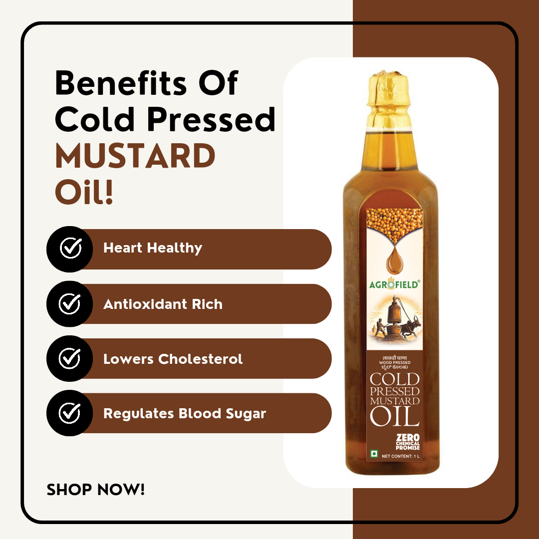 Wood Cold Pressed Mustard Oil