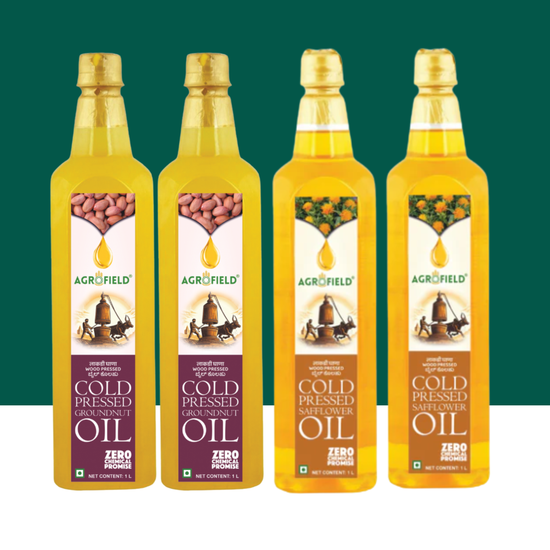 Groundnut and Safflower Oil 2 Litres each