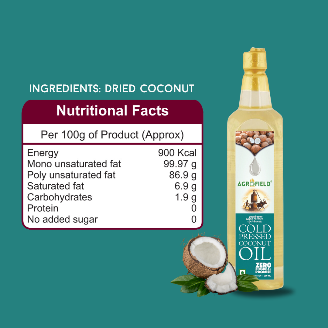 Wood Cold Pressed Coconut Oil