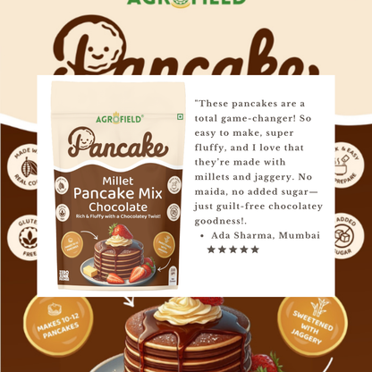 Millet Chocolate Pancake Mix