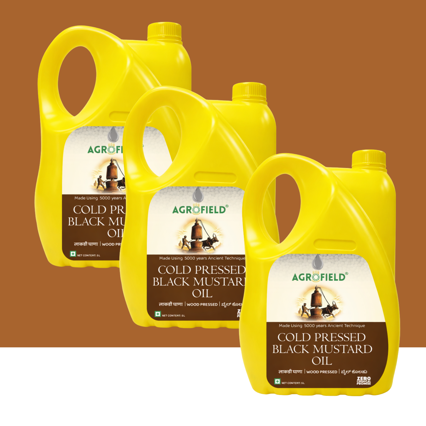 Wood Cold Pressed Mustard Oil