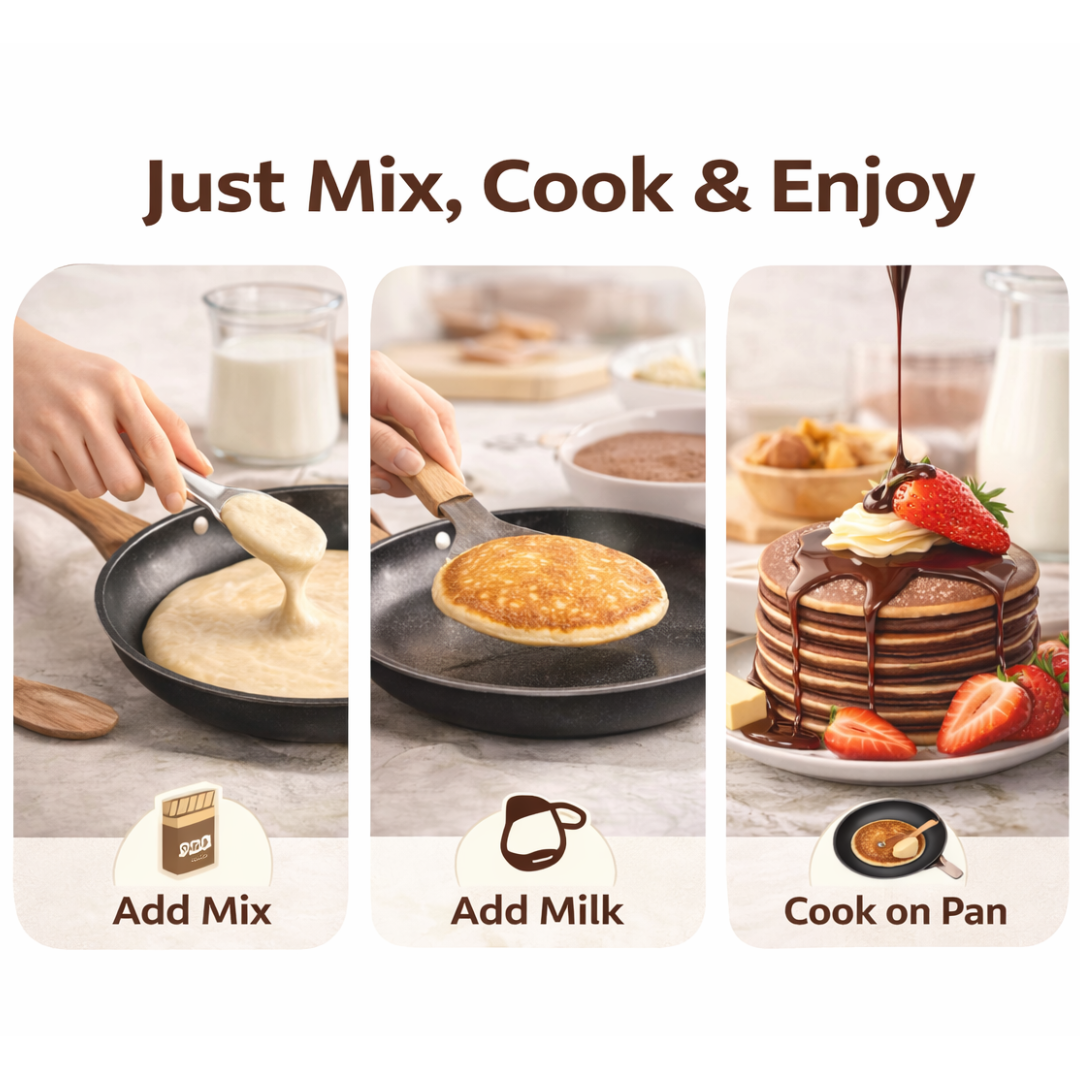 Millet Chocolate Pancake Mix
