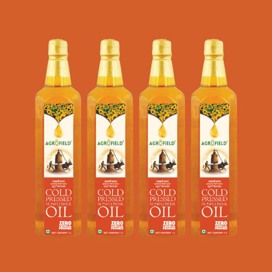 Wood Cold Pressed Sunflower Oil