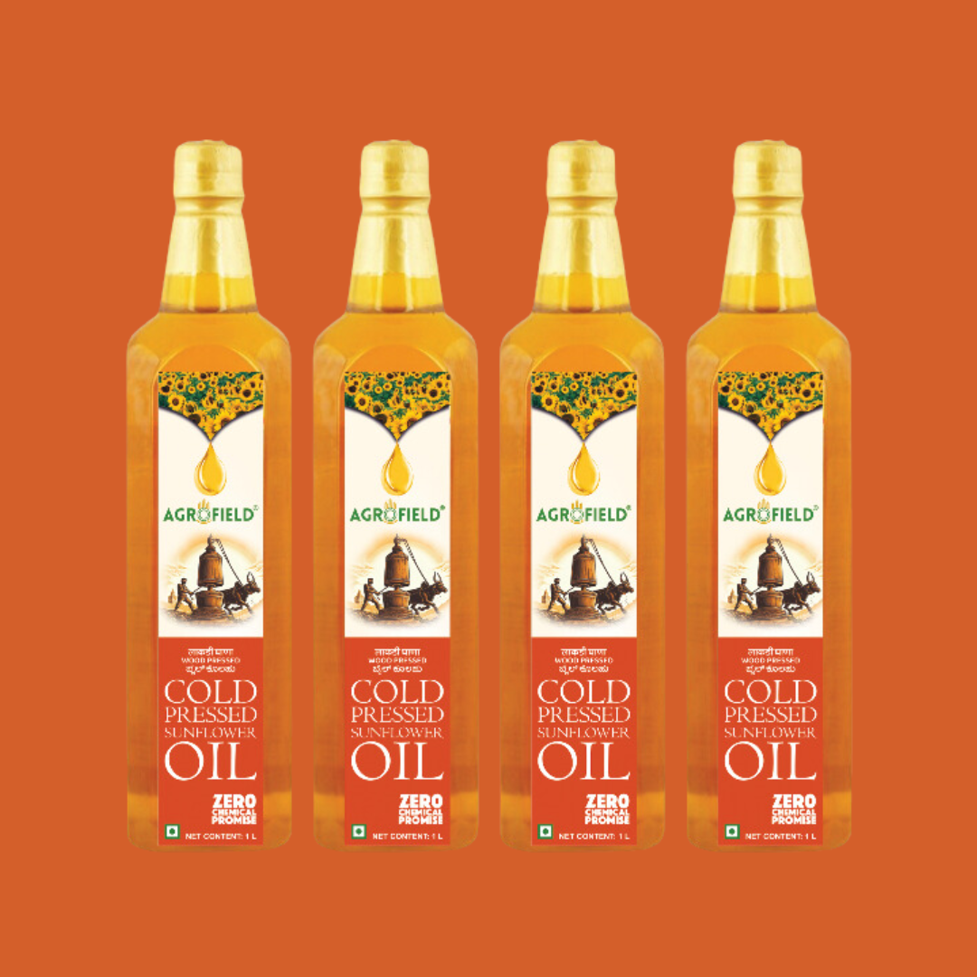 Wood Cold Pressed Sunflower Oil