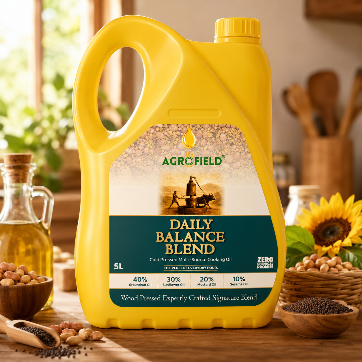Wood Pressed Oil Blends