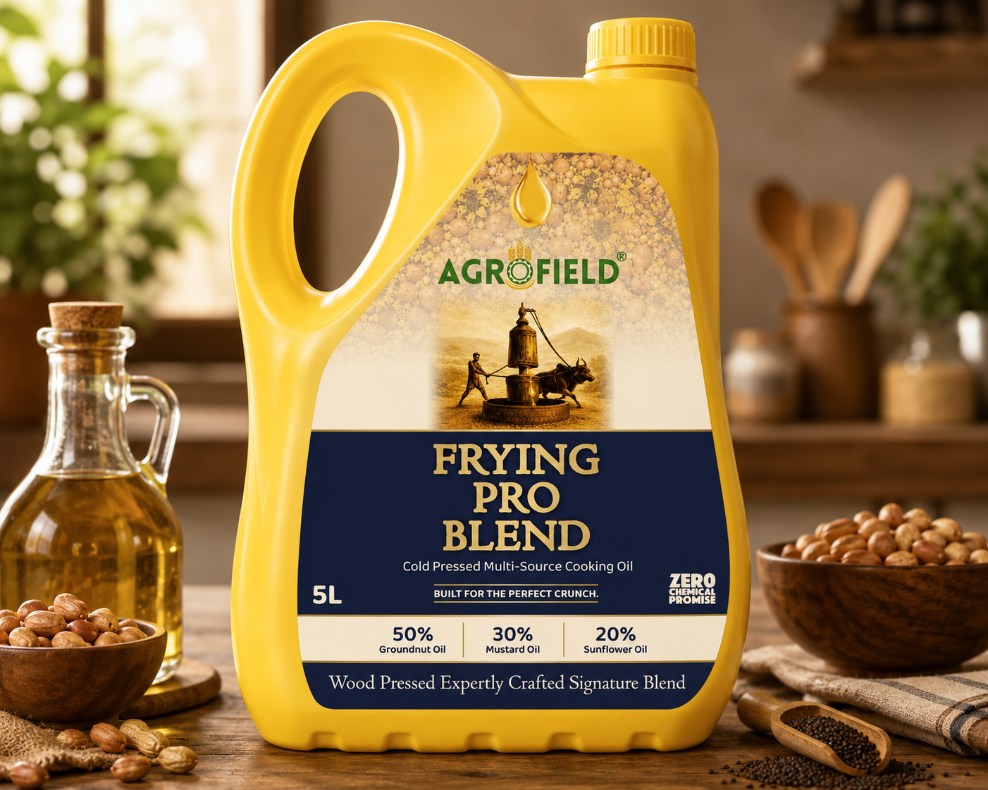 Wood Pressed Oil Blends