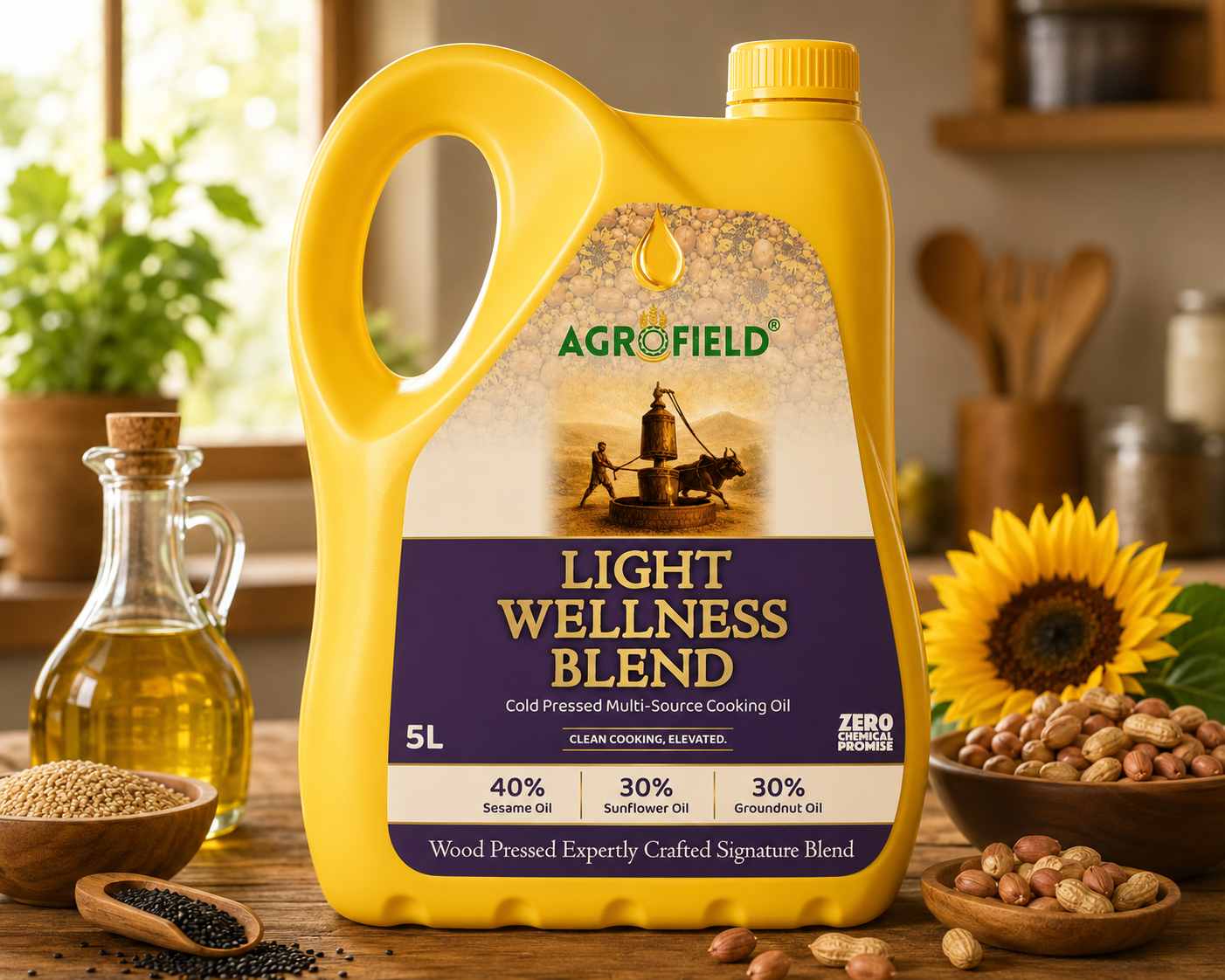 Wood Pressed Oil Blends