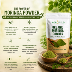 Organic Moringa Powder 100 gm