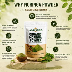 Organic Moringa Powder 100 gm