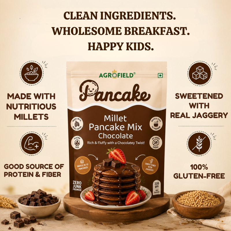 Millet Chocolate Pancake Mix