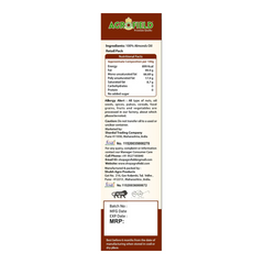 Wood Cold Pressed Almond Oil
